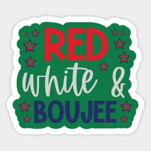 Fourth of July (4th of july) Sticker